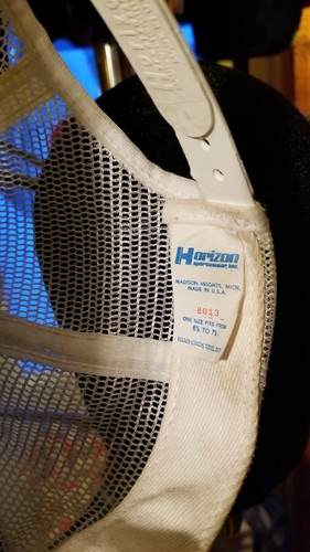 Vintage CHEVROLET Hat~CHEVY~Snap Back~Large Patch~Mesh~Trucker~Made in USA