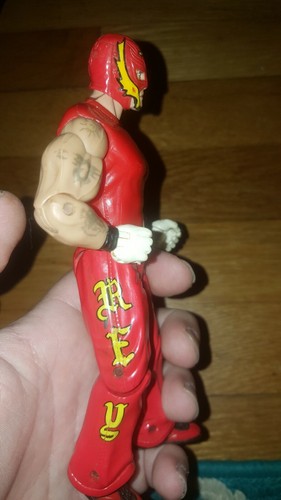 2003 WWF WWE Jakks RVD Rey Mysterio Wrestling Figures