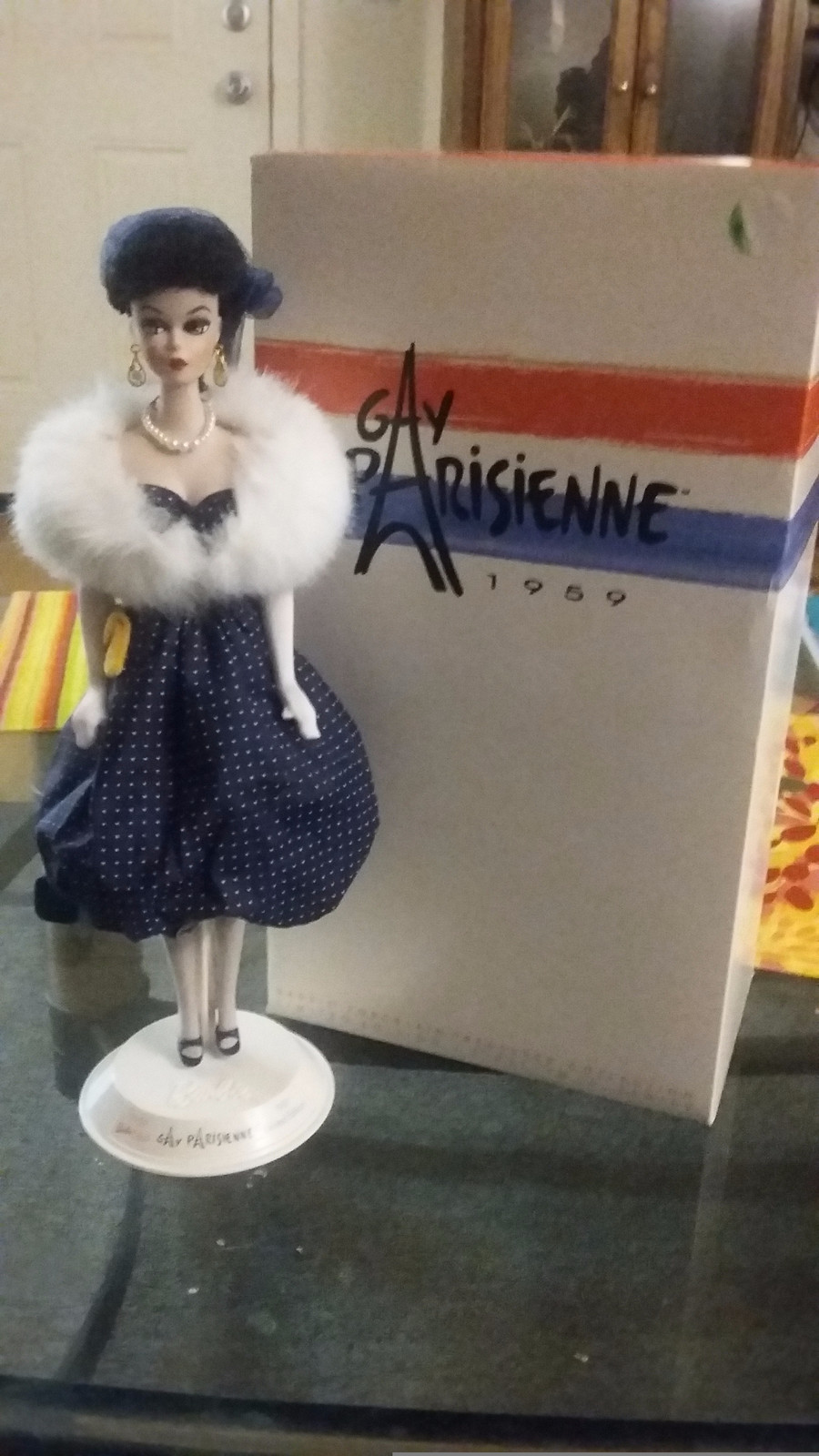 Mattel Barbie No. 9973 Gay Parisienne Porcelain Reissue Mattel Barbie No. 9973 Gay Parisienne Porcelain Reissue