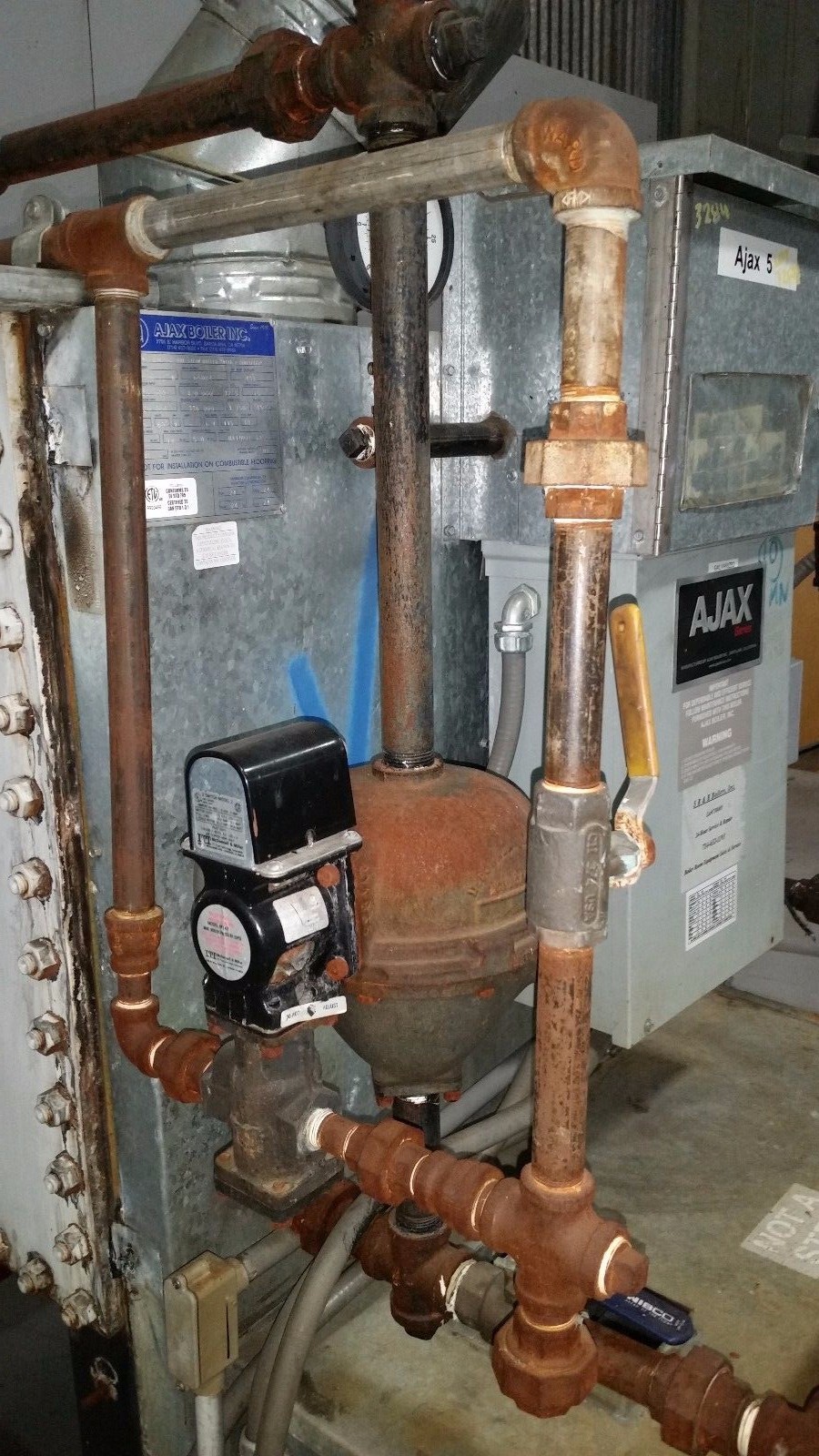 Ajax Model HRPG-12-W Premix Low Pressure Steam Boiler 1146 2 Certified 12.5 HP