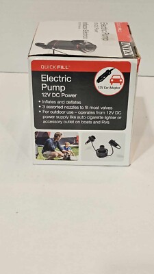 Intex Quick-Fill AC Electric Air Pump, 12V DC
