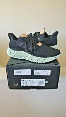 NEW Adidas ZX4000 4D x Hender Scheme Black F36147 leather ub Futurecraft 6.5