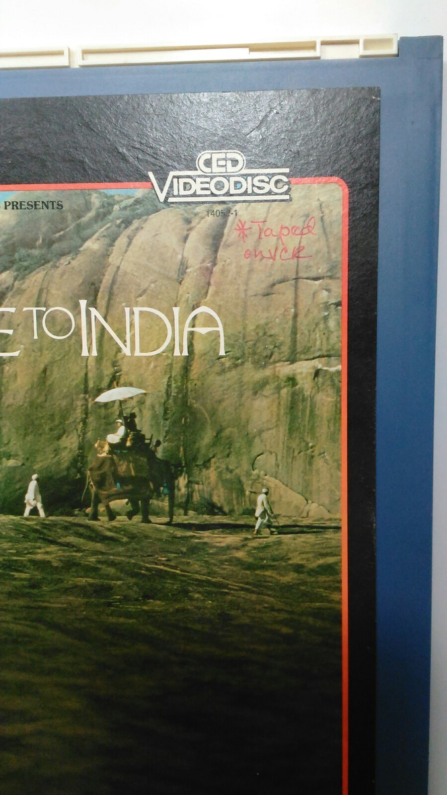 CED VideoDisc A Passage To India (1985), Columbia Pictures, Parts 1 and 2