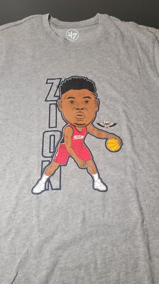 47 Brand NBA Player Zion Williamson T-shirt Size Medium