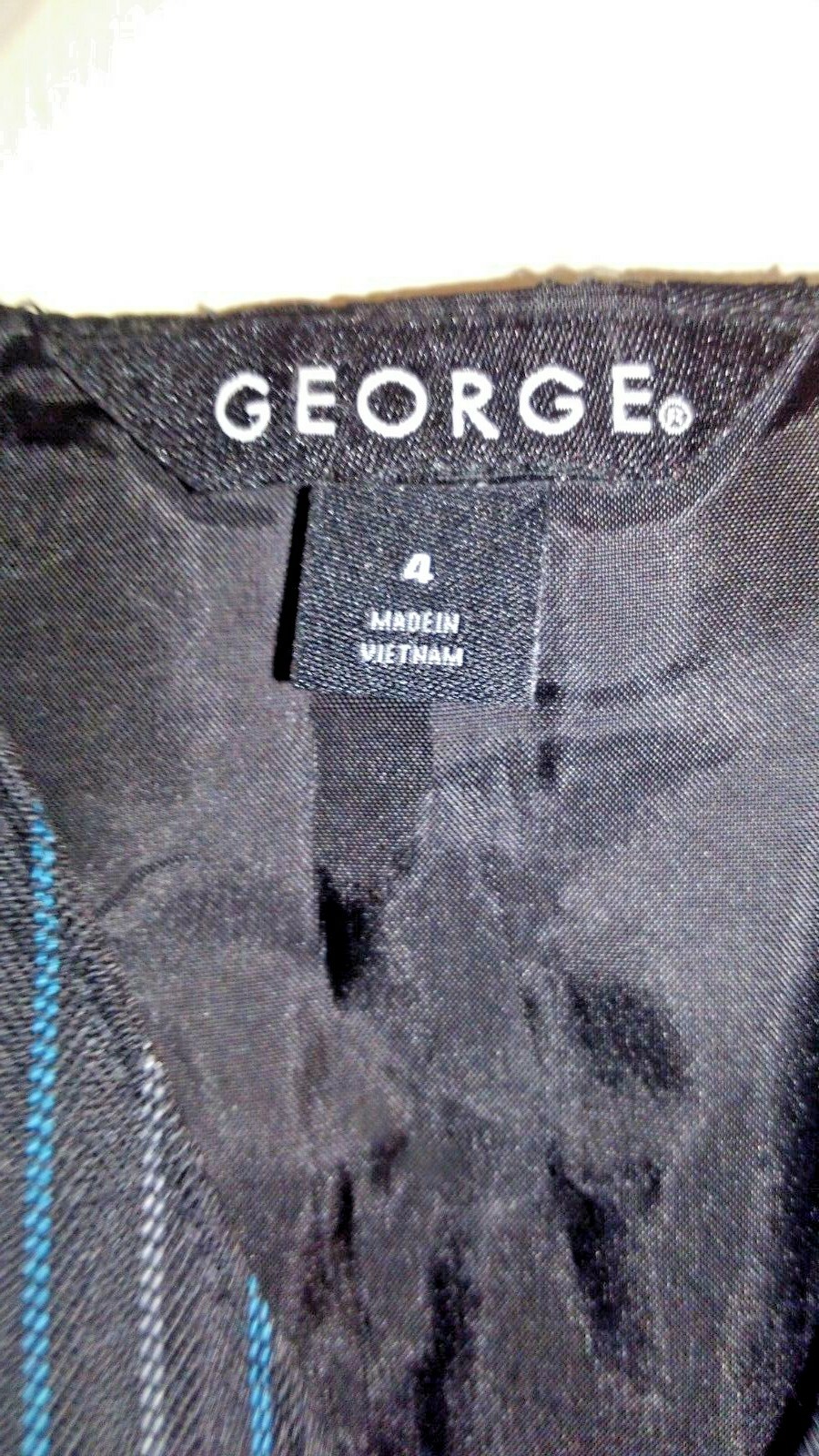 Toddler Boys Button Up Dress Pin Stripe Vest~SZ 4T