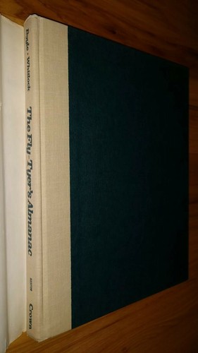 The Fly Tyer's Almanac Robert H. Boyle Dave Whitlock 1975 HC/DJ fishing tying