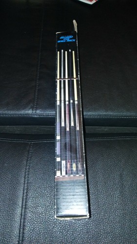 NEW Billiard Solid Wood Cue Wall Rack EastPoint Game Room Holds 6 Cues