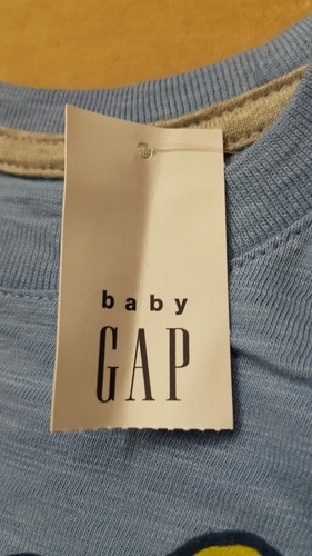 NWT Toddler Boys size 3T Graphic Long Sleeve Shirt Tee Baby Gap