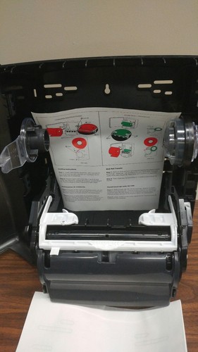 Bay West 86500 Silhouette OptiServ Mechanical Hands-free Roll Towel Dispenser