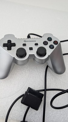 Hyperkin Brave Warrior Controller for Playstation 2  Silver M07303-SL