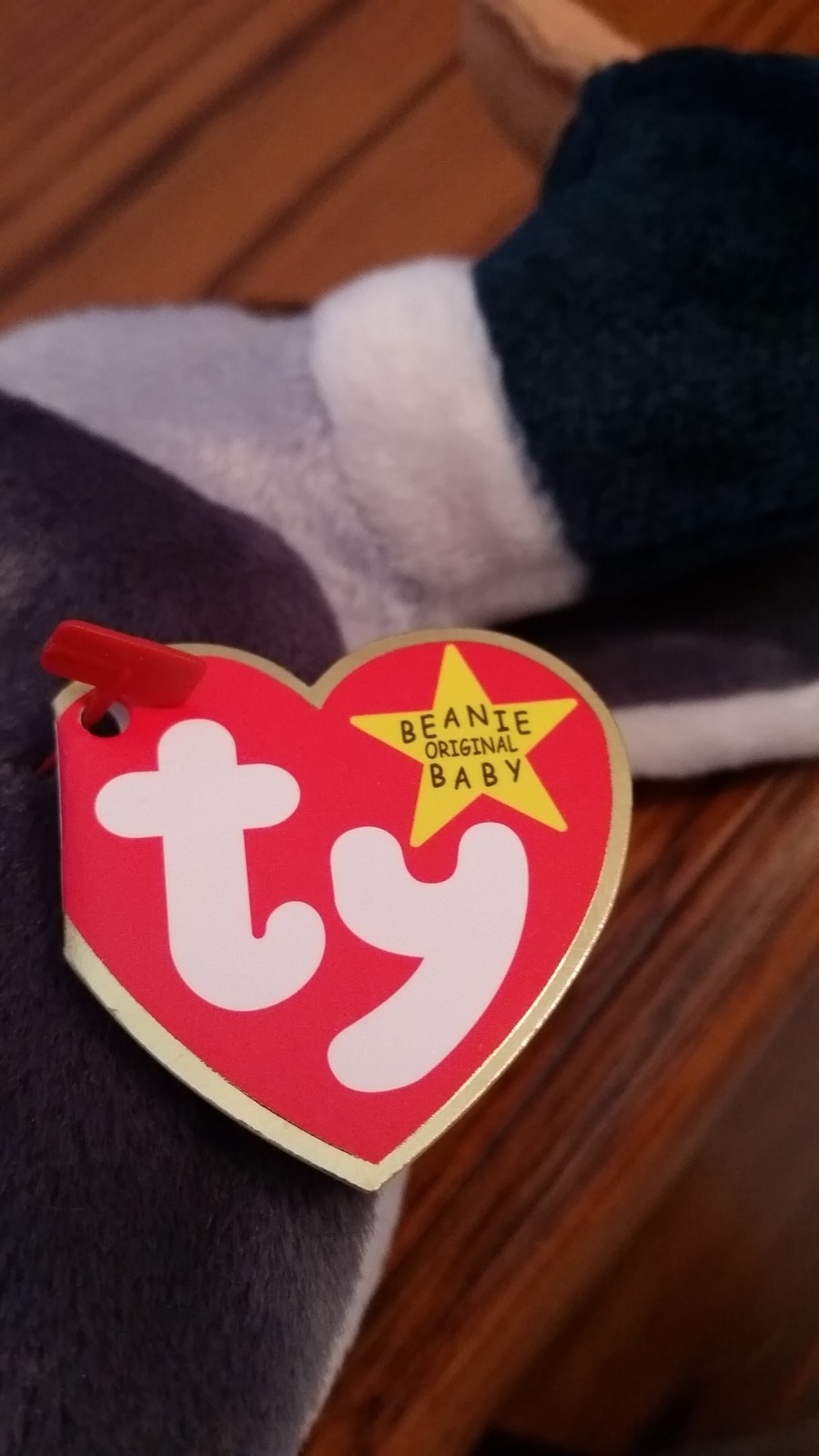 Rare 1997 Ty Jake Beanie Baby with Abnormalities