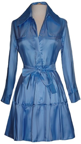 green emerald velvet dress Samuel Dong's Bustle Coat Dress (9 Colors) – Irresistible Boutique main image 0