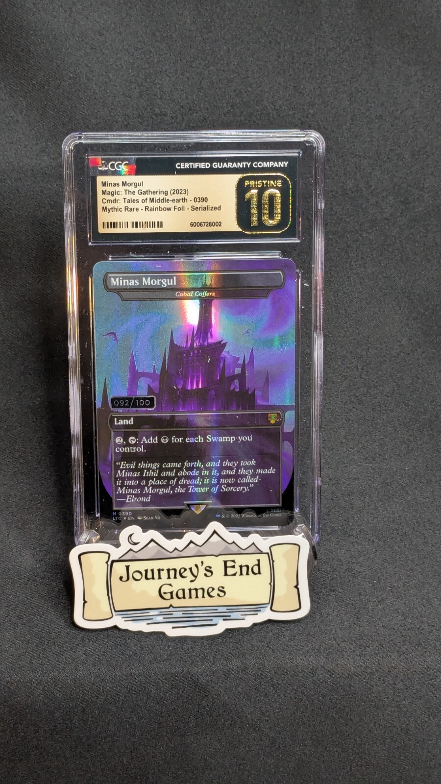 MTG Magic the Gathering Minas Morguls LOTR Serialized (92