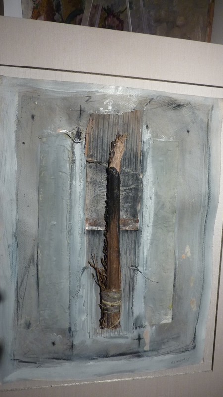 Alexis Gorodine Unikat-Collage 60x46cm - Titel 