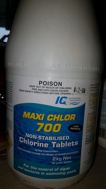 Chlorine tablets 2 kg | Other Home & Garden | Gumtree Australia Maroochydore Area - Palmwoods