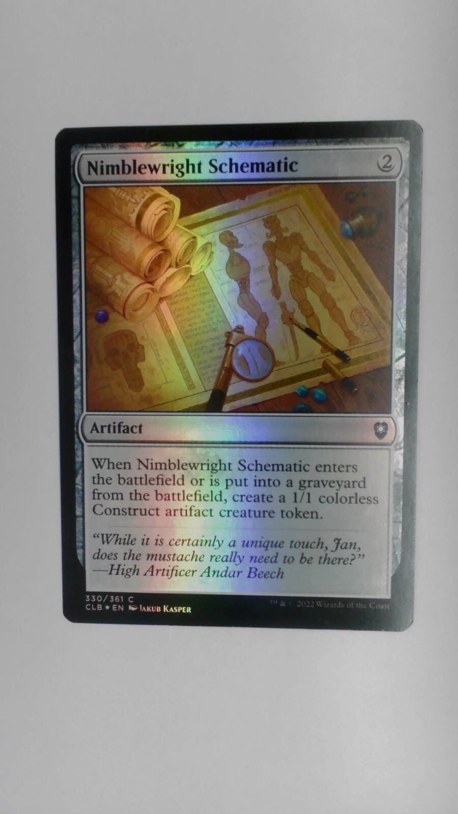 foil 出産の殻 Nimblewright Schematic - Foil - CLB - NM - CLB330022725 | eBay