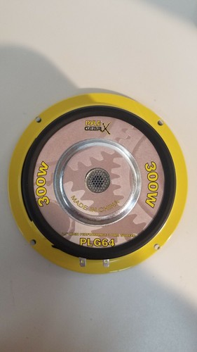 Pyle PLG64 6.5-Inch 300-Watt Mid-Bass Woofer 300 Watts 4-ohm A2