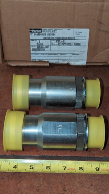 (4) Parker Pipe-S Adj RSPP Code 61 Flanges 24A40HQ1S-L9KHID READ DESCRIPTION