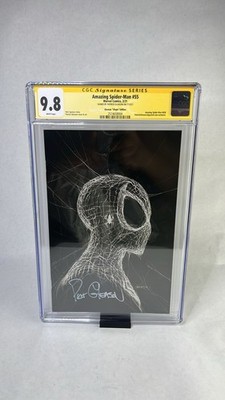 Amazing Spider-Man #55 CGC 9.8 Signature Series Patrick Gleason Virgin Signed