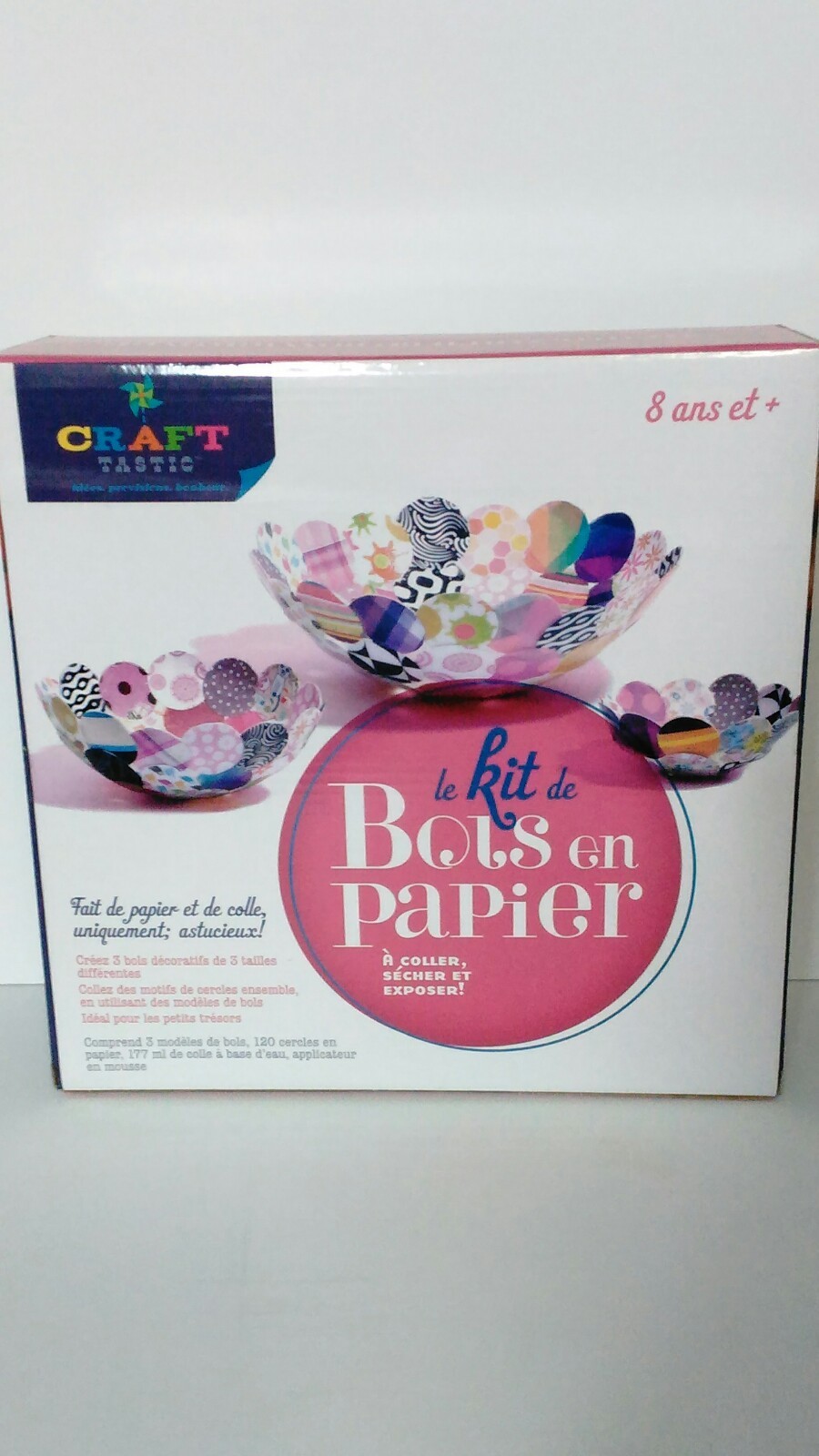 CRAFT TASTIC THE PAPER BOWL KIT ages 8 and up