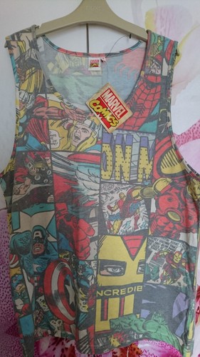 NICE NEW DISNEY MARVEL MENS T-SHIRT TEE SIZE M MEDIUM OR BOY 15/18 YRS