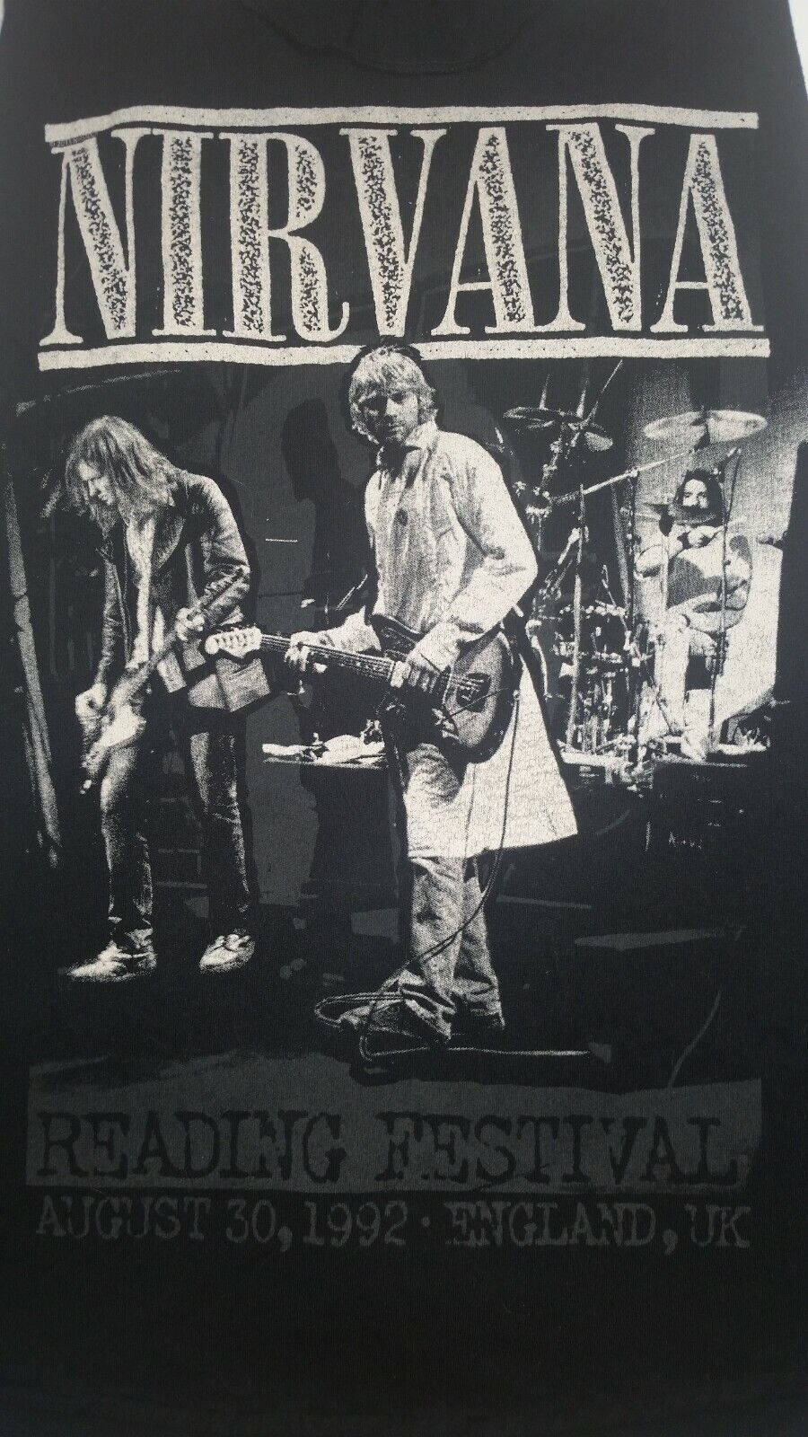 トップス NIRVANA \"Reading Festival 92' VINTAGE T Vintage 1992 Nirvana The Reading Festival T-shirt - TokoPyramid
