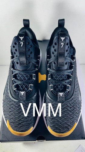 Pre-owned Under Armour Unisex Project Rock 7 Training Shoes Sneaker All Sizes 2024 In Black / White / Anthracite - 001