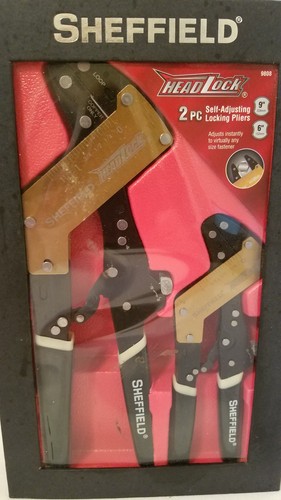 Sheffield 2 pc. Self Locking Locking Pliers