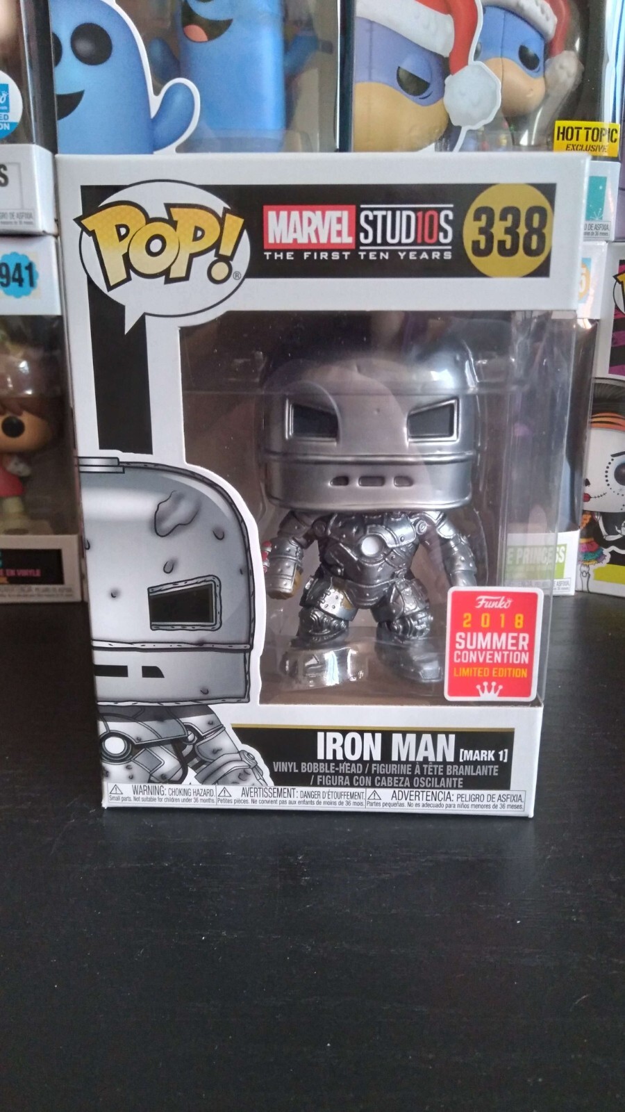 Iron Man Mark 1 Funko Pop! #338 Marvel - SDCC Gamestop Exclusive