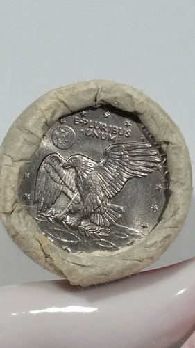 1979-P Uncirculated Roll of Susan B Anthony Dollar Coins $25 Face Value