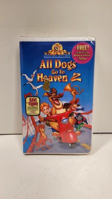 All Dogs Go To Heaven 2 - 1996 - Clam Shell - VHS  NEW & SEALED!