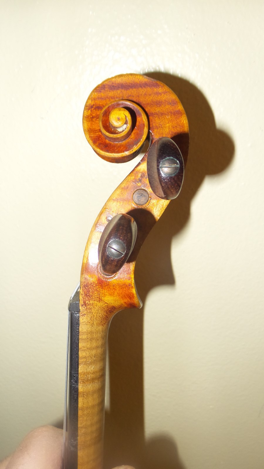 Gorgeous Antique Vintage Violin, German Made, Great Figured Maple