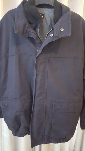 Bulwark FR JLJ8NV3 Men's Bomber Jacket Flame Resistant  EXCEL FR - 7oz. w/Liner