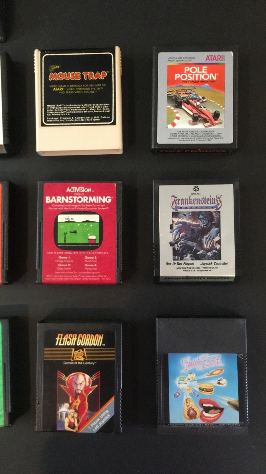 22 Atari 2600 Games +Great Condition/No Dupes/Private Eye,Frankenstein,Star Wars