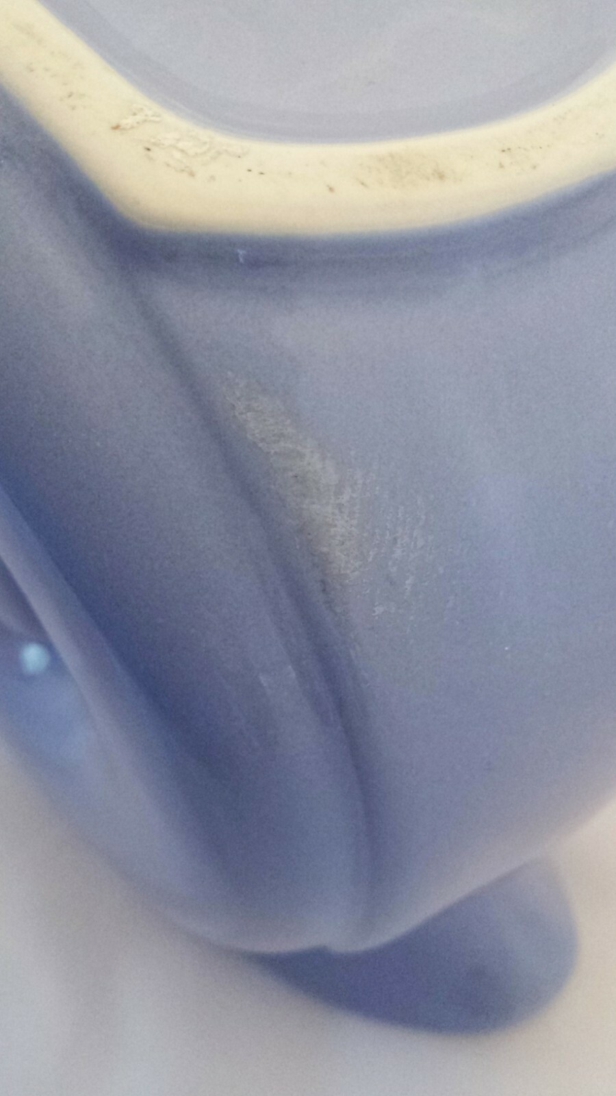 Uncommon Light Blue Hall China Donut Pitcher 2 Qt. Doughnut Jug