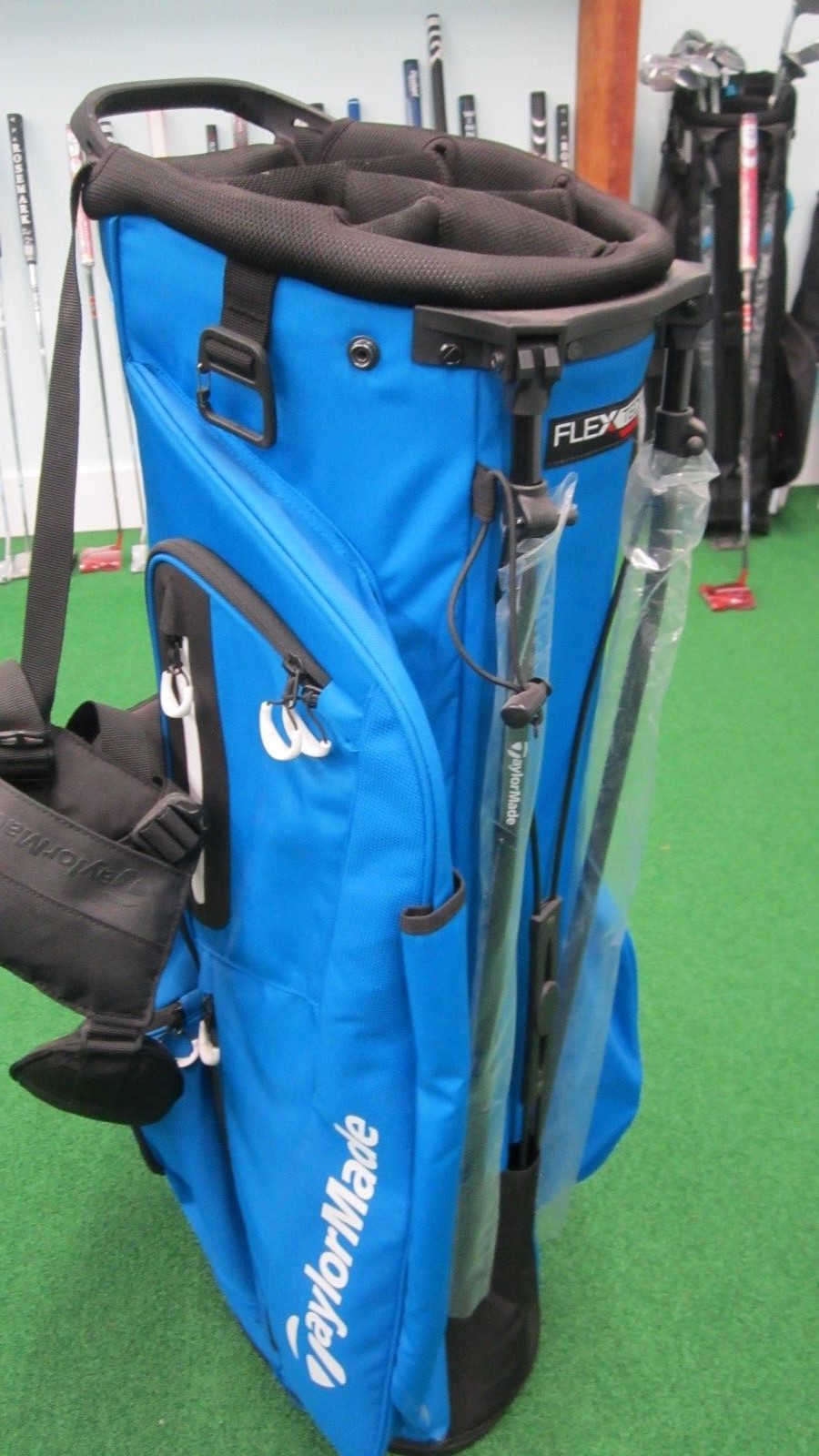 New Taylormade Flextech Stand Golf Bag Royal Blue