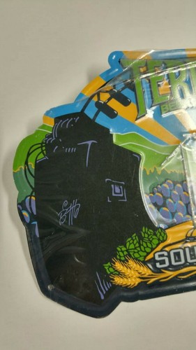 TERRAPIN BEER CO Sound Czech Logo METAL TACKER SIGN Craft Beer Brewery Brewing