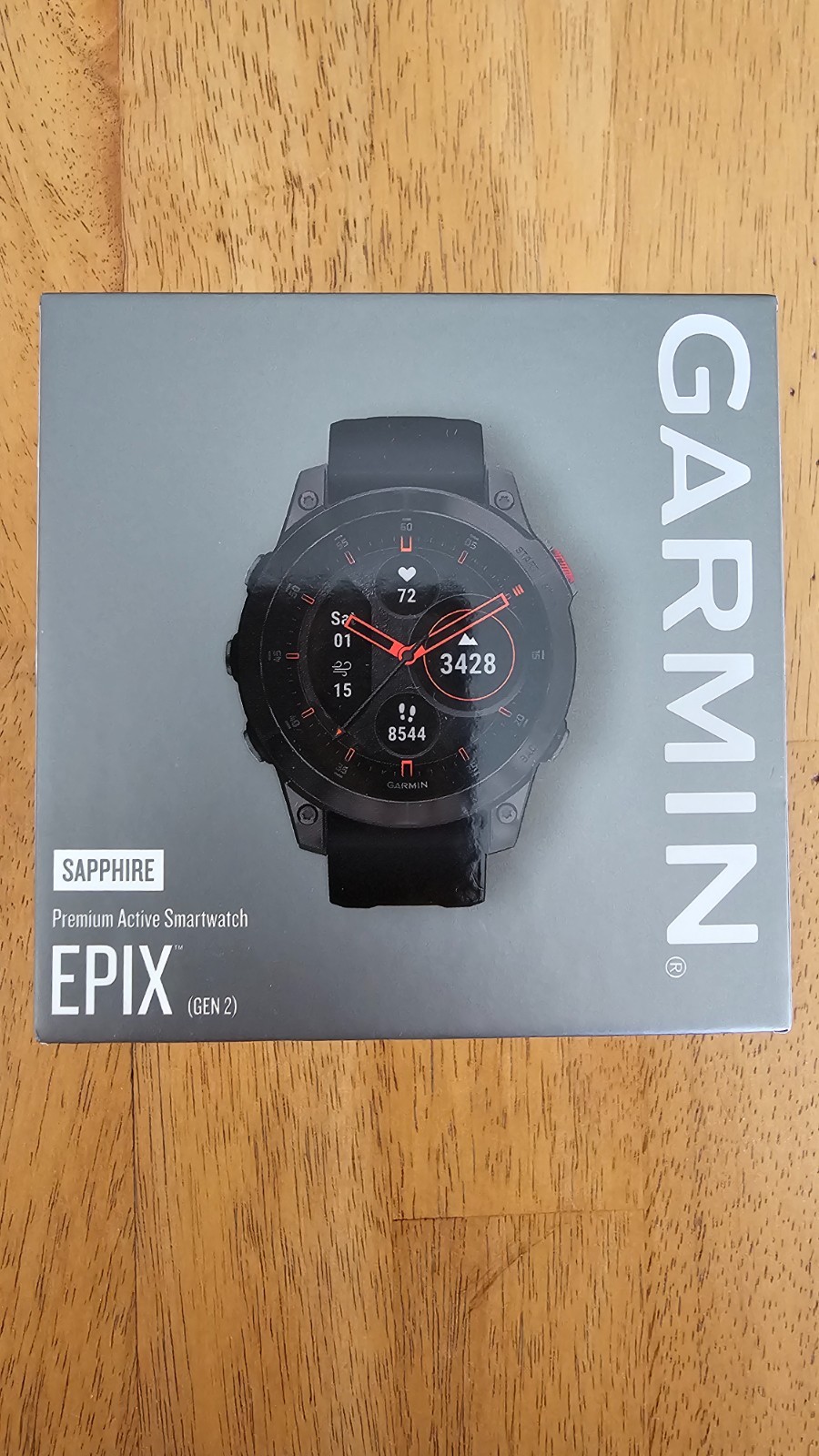 Garmin Epix (Gen 2) Sapphire Edition GPS Watch - Carbon Gray