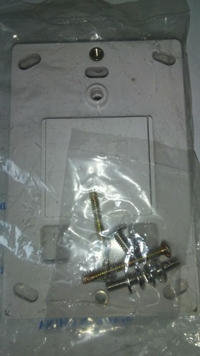WALL MOUNT PHONE JACK plate ***NEW***