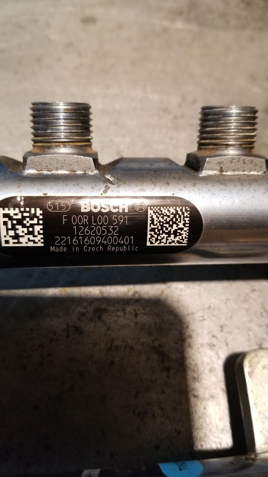 Duramax LML High Pressure Fuel Rails 12620532 12620533 12611872 - Picture 6 of 10