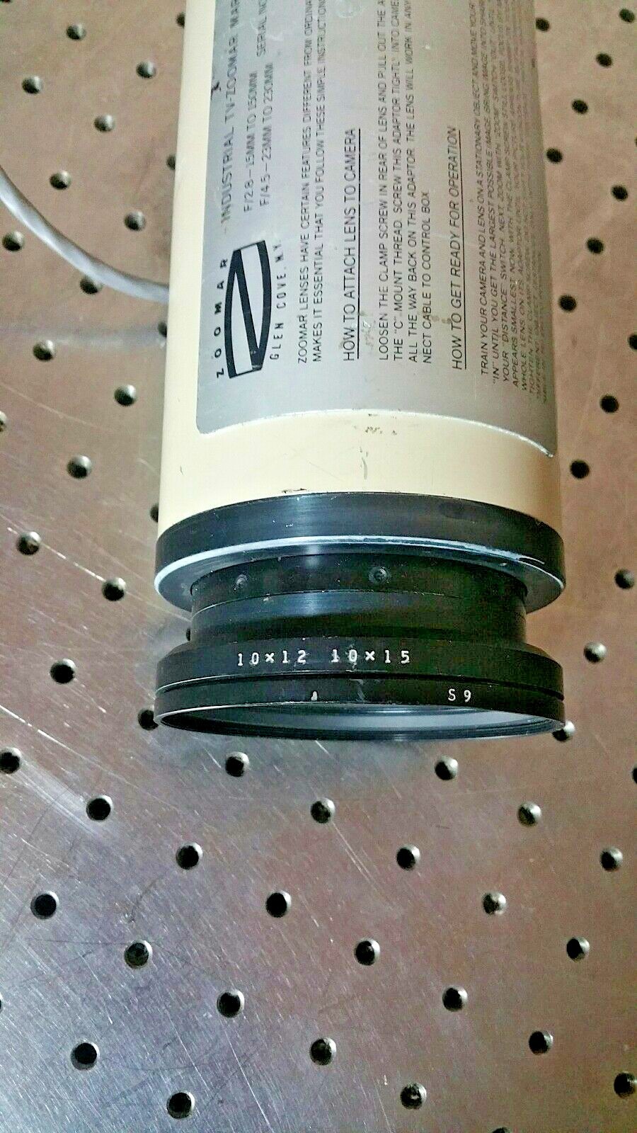 Zoomar Industrial C-mount Lens TV-ZOOMAR MARK X-B 3