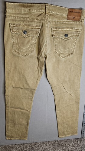 Vintage Y2K True Religion GOLD Hip Hop Skater Grunge Jeans