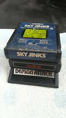 Three Game Lot- Sky Jinks, Combat, Demon Attack (Atari 2600) (020703)