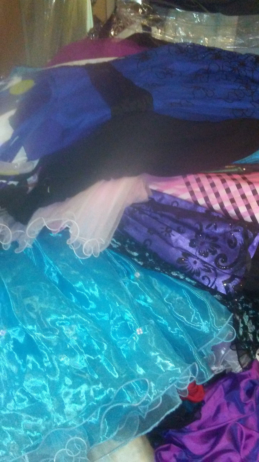 Lot of 75 homecoming dresses