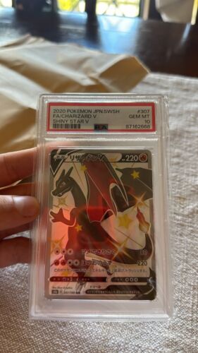 PSA 10 Charizard V SSR 307/190 Shiny Star V Pokemon Card PSA 10 Charizard V SSR 307/190 Shiny Star V Pokemon Card