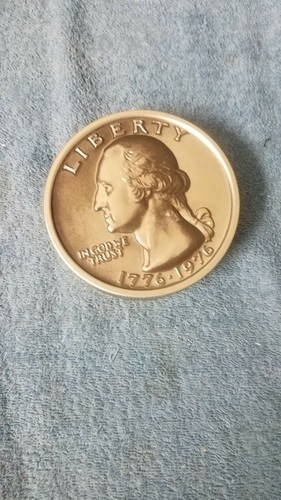BENI 1776-1976-D Kennedy Bicentennial Half Dollar - REV Ghosting