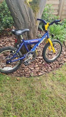 Sentinel Turbo Kids Bike suit 5-8 year old. 16" wheels. Used but good condition.