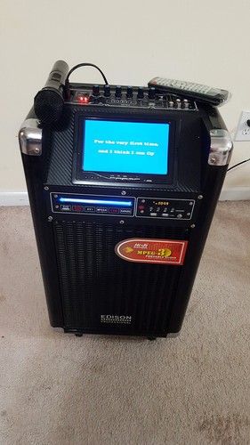 edison professional speakers dV-30 Karaoke Bluetooth