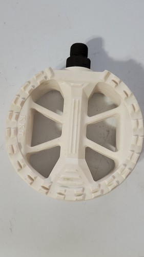 パーツ KKT old school bmx pedal NOS ORIGINAL RARE SILVER KKT SMX OPC PEDALS 1/2 80S OLD SCHOOL