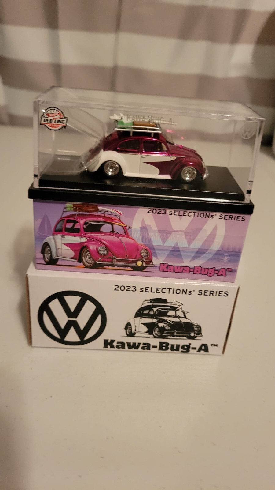 2023 Hot Wheels sELECTIONs Spectraflame Pink Kawa-Bug-A Volkswagen Beetle RLC